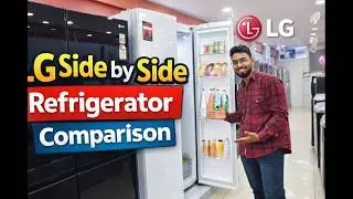 LG Refrigerator Comparison-Best Side-by-Side Models for Every Budget | LG Side-by-Side Fridge Guide
