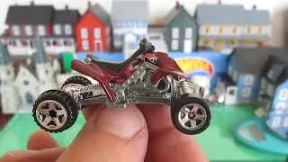 SAND STINGER - Hot Wheels 2008 All Stars Toy ATV. Распаковка и обзор. Mattel HW 4x4 Diecast.