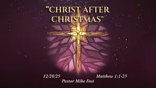12/28/25, Melrose Community Church, Sunday Service