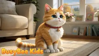 First Words: Pet Friends 🐶🐱 | BusyBee Kids