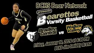 1/16/26 Three-Peat State Champs Bearettes Face Lady Mustangs: Bradley County Rivalry Battle LIVE!