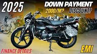 2025 Hero splendor Plus Down Payment & EMI ❤ Finace Details Review ✅ Rate Of Interest