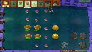 Plants Vs. Zombies HD - Level 2-1