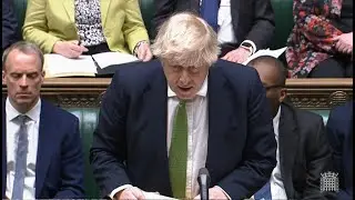 LIVE: Boris Johnson Ukraine statement in Parliament