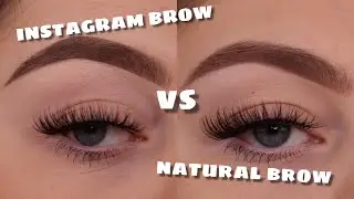 HOW TO GET INSTAGRAM & NATURAL BROWS! TUTORIAL | Liah Morley