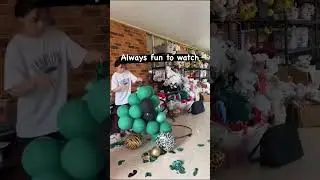I always love to watch and safe disposal of latex balloons