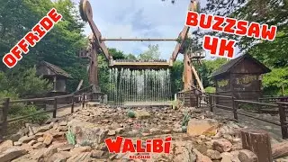 Offride Buzzsaw Walibi Belgium (HUSS Top Spin No.1) 4K