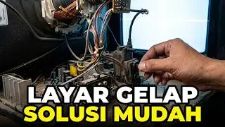 TV Tabung LG Layarnya Gelap