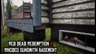 Red Dead 2 - Rhodes Gunsmith Basement