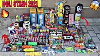 Holi Stash 2021 | Holi New Products | Holi Crackers | Holi 2021