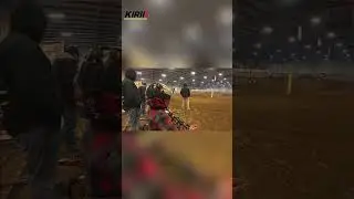 Youth Dirt Bike Race in Indoor Arena! #shorts