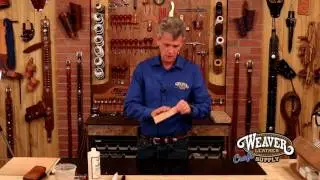 Burnishing Leather Edges