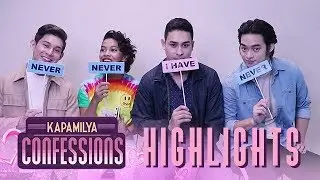 Fino, Awra, Paolo & Raven play the 'Never Have I Ever Challenge' | Kapamilya Confessions Highlight