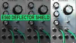 Synthesis Technology E560 Deflector Shield Demo Eurorack Module
