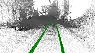 3D modelling of rail tracks using mobile laser scanned point clouds