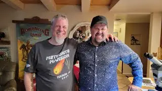 Meteorite Men Steve Arnold & Topher Meteorite Mansion 2024 Tucson Admire