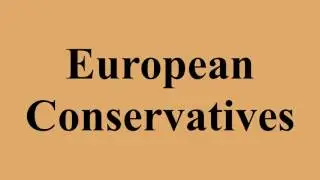 European Conservatives