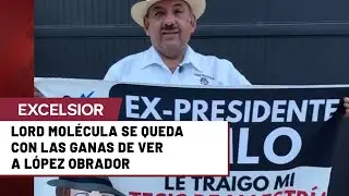 Lord Mol&eacute;cula viaja a Palenque para ense&ntilde;arle su tesis de maestr&iacute;a a L&oacute;pez Obrador