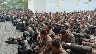 Kunjungan brimob watukosek pasuruan #prasasticunggrang #yayasansoepodjotrunodjoyo