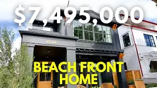 Tour a $7,495,000 NEW CONSTRUCTION BEACH HOME | Balboa Peninsula, CA