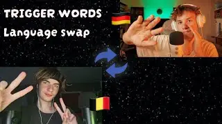 ASMR | trigger words in each others native language | (Dutch & German words) ft: @ZentrikASMR 