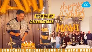 MS Dhoni Birthday Celebration 2022 !!