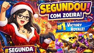 SEGUNDOU no Fortnite! Live divertida, zoeira e vit&oacute;ria hoje!!!!  #fortnite