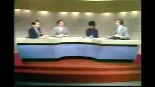 Baltimore Local Television News Broadcast - 1982
