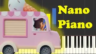 🎹 Super Simple Songs &ndash; I Love My Garbage Truck | Piano Tutorial (Nano Piano)
