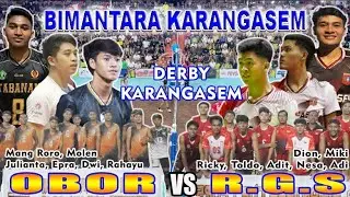 LAGA SERU DERBY KARANGASEM MEMANAS 🔥MOLEN KETEMU DION DI BIMANTARA CUP KARANGASEM || OBOR vs RGS