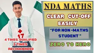 🔥Clear NDA Maths Cutoff with Smart Strategy & No Full Syllabus | NDA 01 2026 |