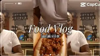 Cooking Vlog: making some homemade chili dogs / sloppy Joe sandwich something quick for dinner