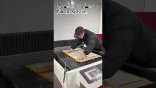 leather perforating machine for car speaker leather hole punching
