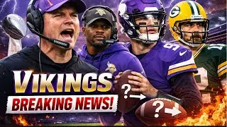 🔥 VIKINGS SHAKE THE NFL! Flores STAYS, QB DRAMA, Draft Moves & a Future FULL of QUESTIONS! 🟣🏈