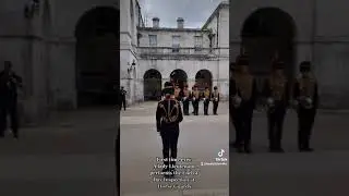 First time ever: A Lady Lieutenant performs the End of Day Inspection at Horse Guards. 02.07.2023.