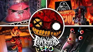 PAPERHEAD - Full Game & All Bosses + Ending (Showcase Walkthrough)