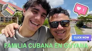 Emotivo reencuentro de Jean Michel con su hijo Jean Carlos en Guyana.