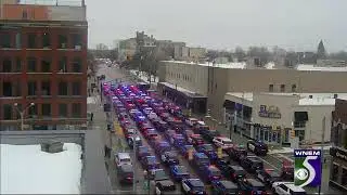 Police gather to mourn Flint officer who died in crash