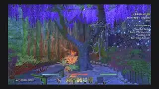 ESO Player Home Tours  Hobbit Hole Garden inside the Ample Domicile 