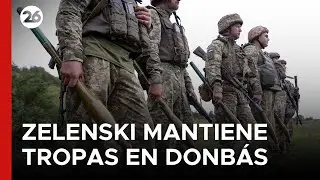 🇺🇦 UCRANIA | ZELENSKI descarta RETIRAR tropas del Donbás