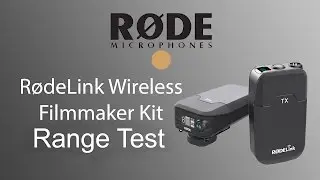 R&Oslash;DE - RODELink Wireless Filmmaker Kit Range Test 80m / 262ft