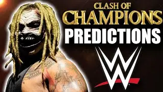 Clash of Champions 2019 Predictions !!!!