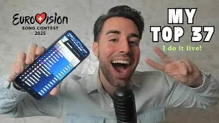 My TOP 37 EUROVISION 2025 🔥 I Do It Live! 🔴 BEFORE THE SHOW | ESC 2025 Reaction Video to All Songs 🔥