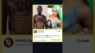 Glorilla response to young thug jail call‼️ #glorilla