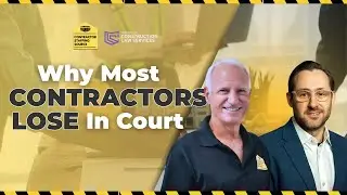 Why Most Contractors Lose in Court | Legal Advice from Lee Sexton of MN Construction Law Services