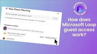 Как работает гостевой доступ Microsoft Loop?