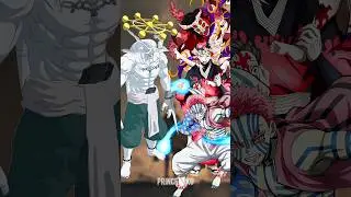 Mahoraga vs Kokushibo, Doma & Akaza 😱 | Strongest Demon Battle #anime#jjk#demonslayer#shorts