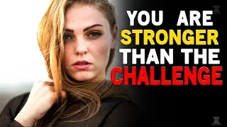 GOD WILL LEAD YOU SAFELY THROUGH EVERY STORM. YOU ARE STRONGER THAN THE CHALLENGE. Inspirational