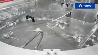 Hand wash liquid detergent filling and capping machine
