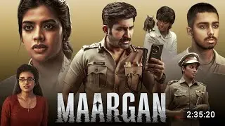 Maargan Full Movie in Hindi Dubbed 2025 | Vijay Antony | Action Crime Movies | OTT | South Movie
